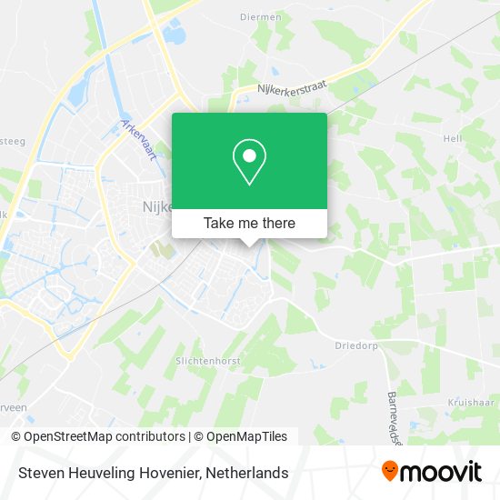 Steven Heuveling Hovenier map