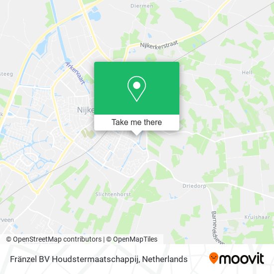 Fränzel BV Houdstermaatschappij map