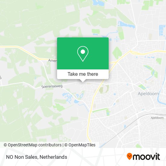 NO Non Sales map