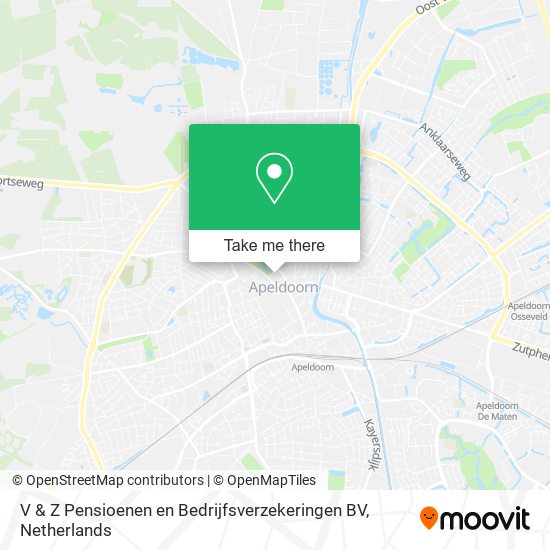 V & Z Pensioenen en Bedrijfsverzekeringen BV map