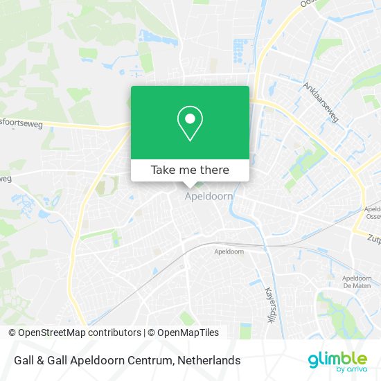 Gall & Gall Apeldoorn Centrum Karte