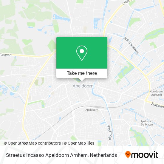 Straetus Incasso Apeldoorn Arnhem Karte