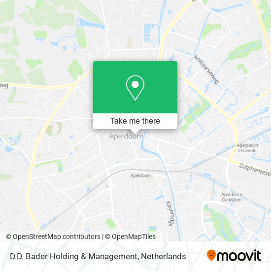 D.D. Bader Holding & Management map