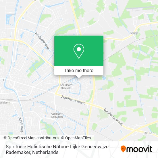 Spirituele Holistische Natuur- Lijke Geneeswijze Rademaker map