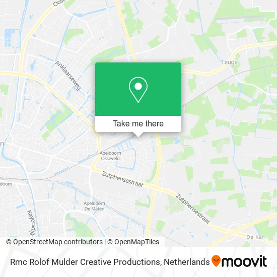 Rmc Rolof Mulder Creative Productions map