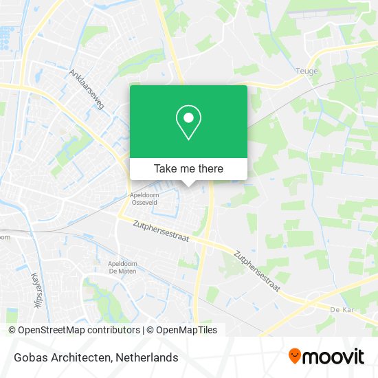 Gobas Architecten map