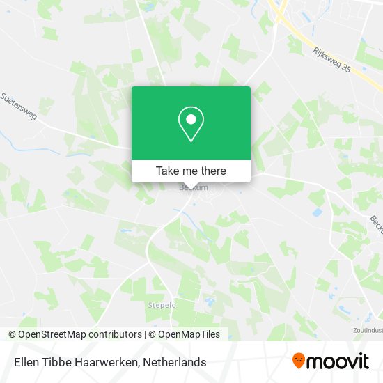 Ellen Tibbe Haarwerken map