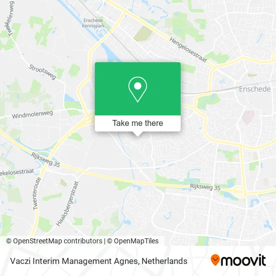 Vaczi Interim Management Agnes map