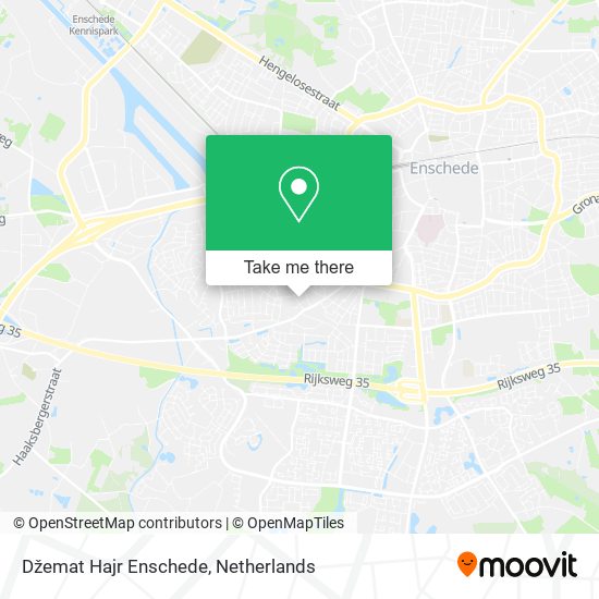 Džemat Hajr Enschede map