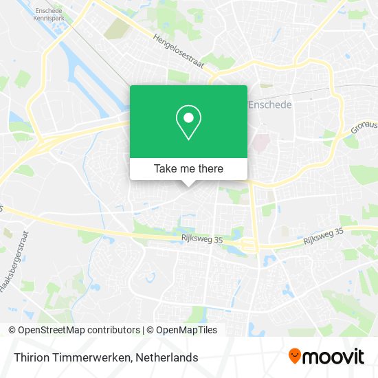 Thirion Timmerwerken map