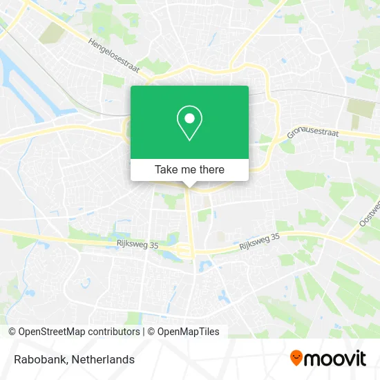 Rabobank map