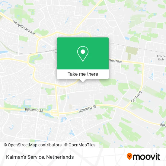 Kalman's Service map