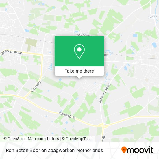 Ron Beton Boor en Zaagwerken Karte