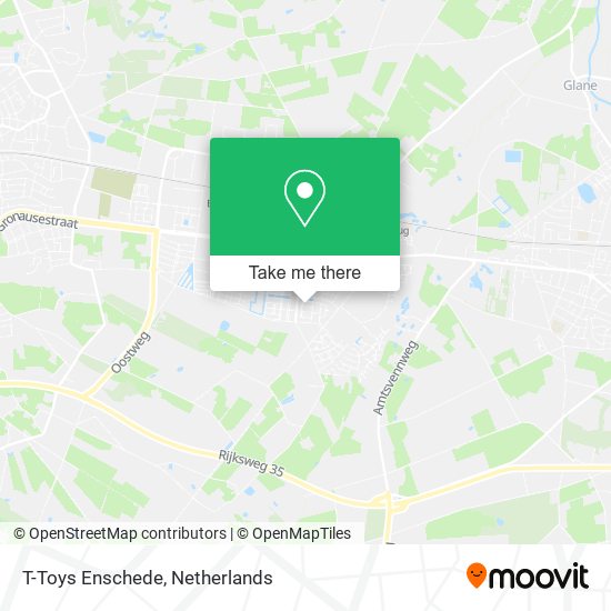 T-Toys Enschede map