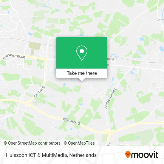 Huiszoon ICT & MultiMedia map