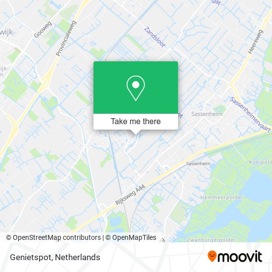 Genietspot map