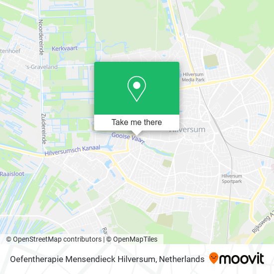 Oefentherapie Mensendieck Hilversum Karte