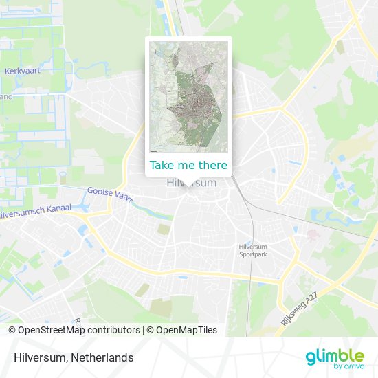 Hilversum map