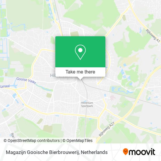 Magazijn Gooische Bierbrouwerij map