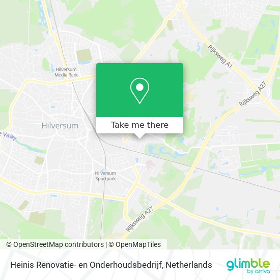 Heinis Renovatie- en Onderhoudsbedrijf map