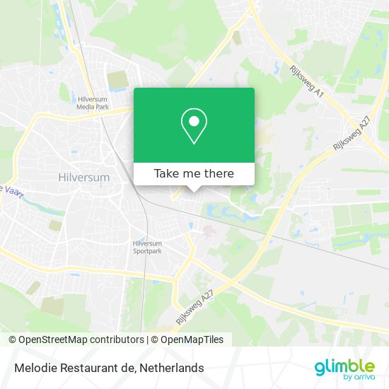 Melodie Restaurant de map