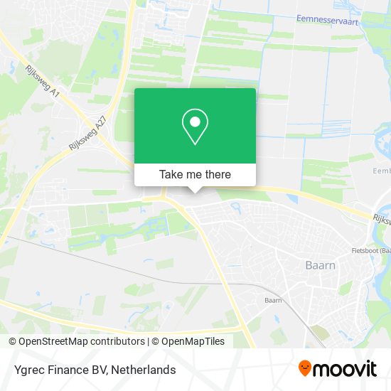 Ygrec Finance BV map