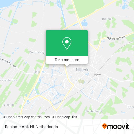 Reclame Apk.Nl map