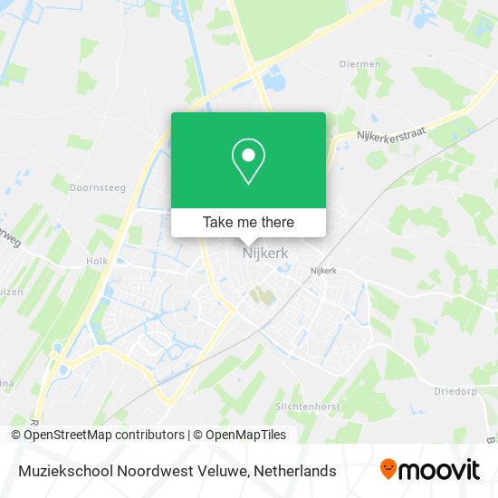 Muziekschool Noordwest Veluwe map