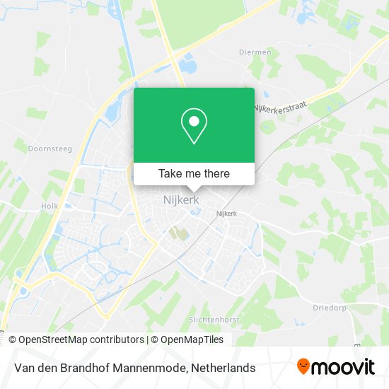 Van den Brandhof Mannenmode map