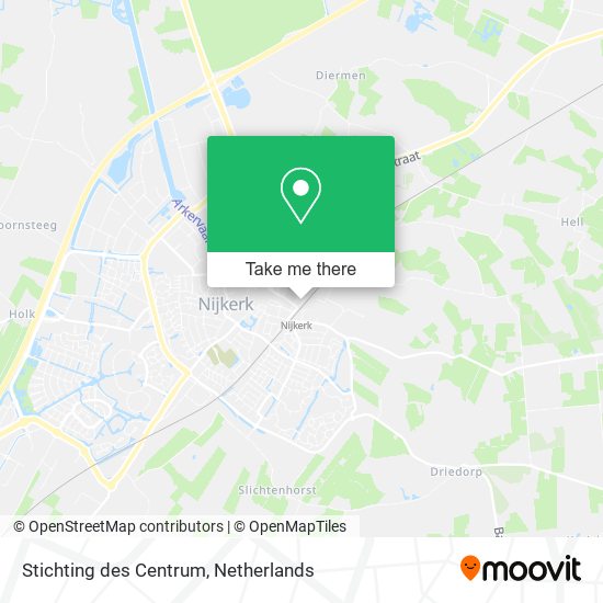 Stichting des Centrum map