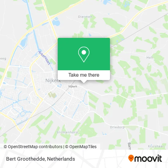Bert Groothedde map