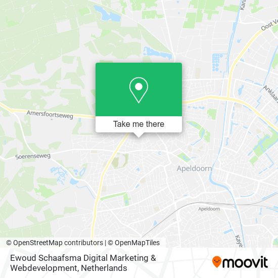 Ewoud Schaafsma Digital Marketing & Webdevelopment map