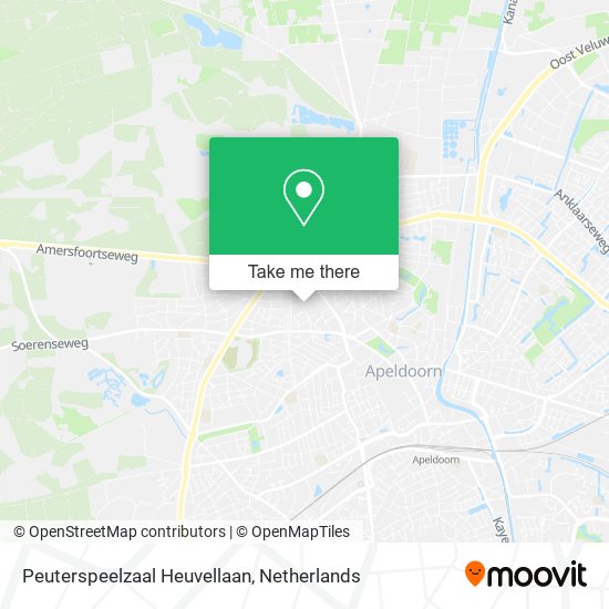 Peuterspeelzaal Heuvellaan Karte