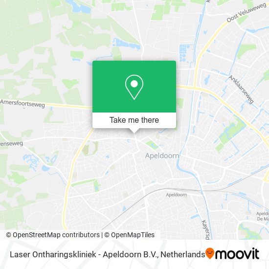 Laser Ontharingskliniek - Apeldoorn B.V. map