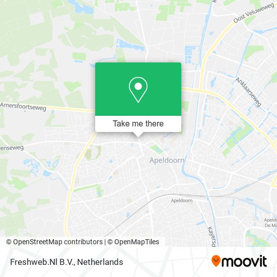 Freshweb.Nl B.V. map