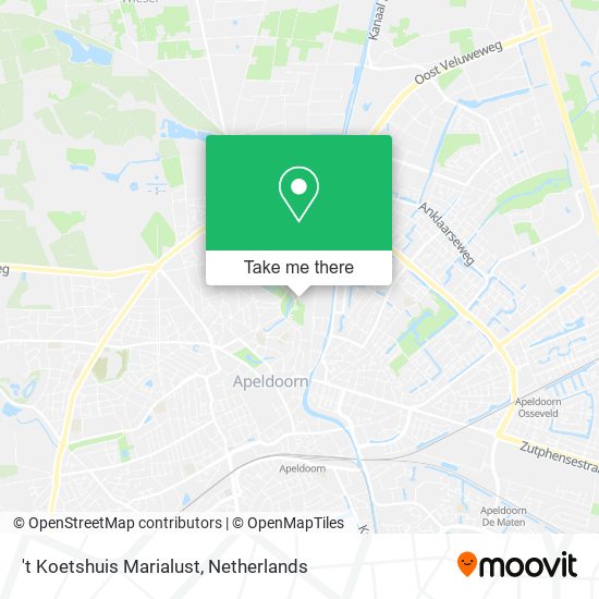 't Koetshuis Marialust map