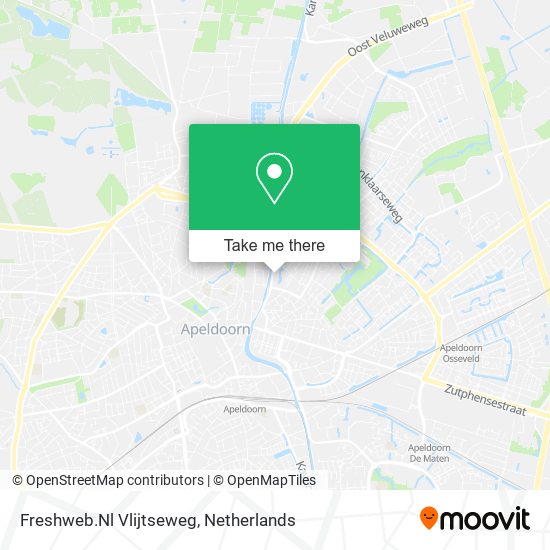 Freshweb.Nl Vlijtseweg map