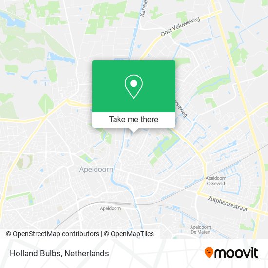 Holland Bulbs map