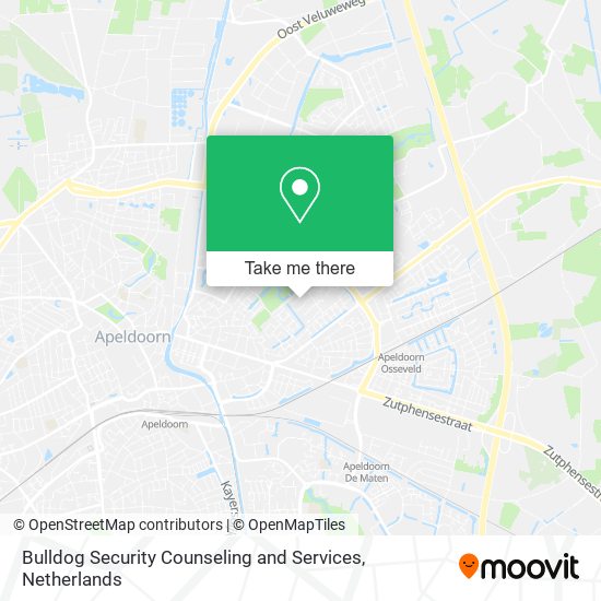 Bulldog Security Counseling and Services map