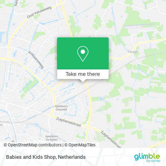 Babies and Kids Shop map