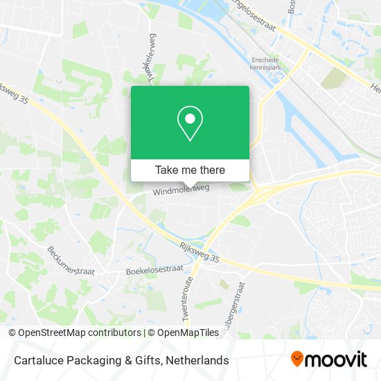 Cartaluce Packaging & Gifts map