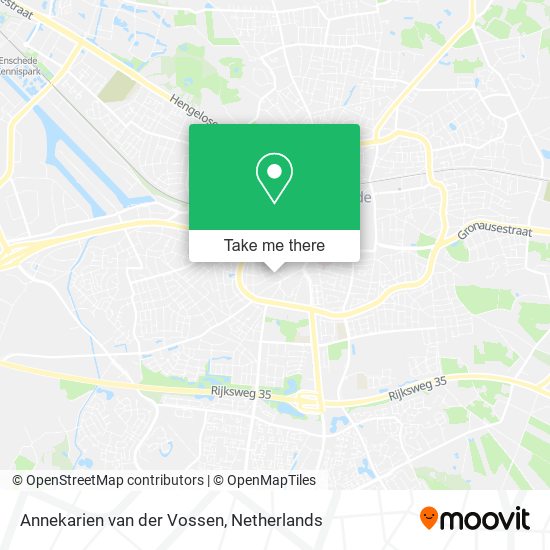 Annekarien van der Vossen map