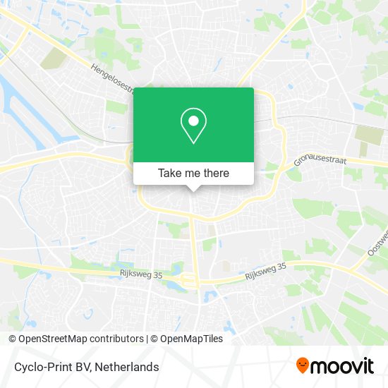 Cyclo-Print BV map