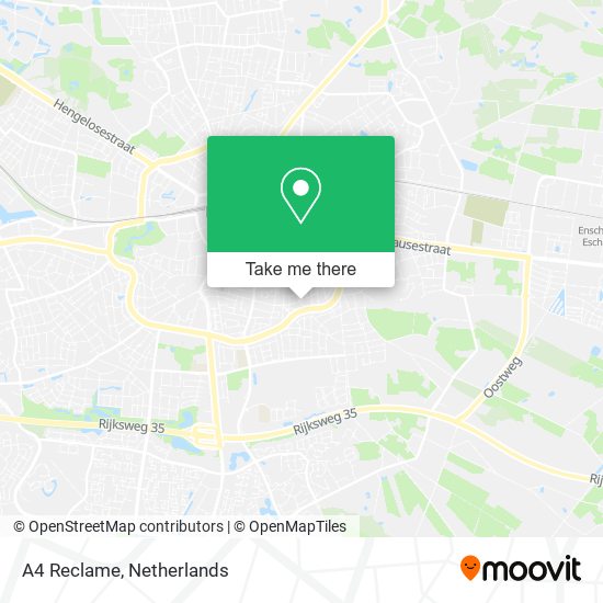 A4 Reclame map