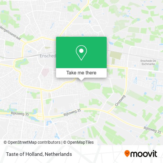 Taste of Holland map