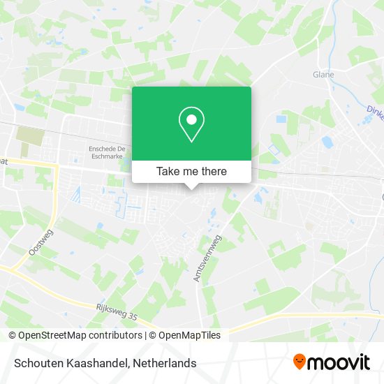Schouten Kaashandel map