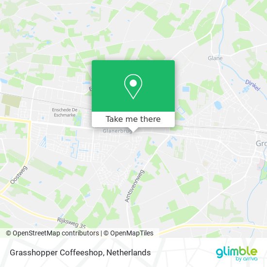 Grasshopper Coffeeshop map