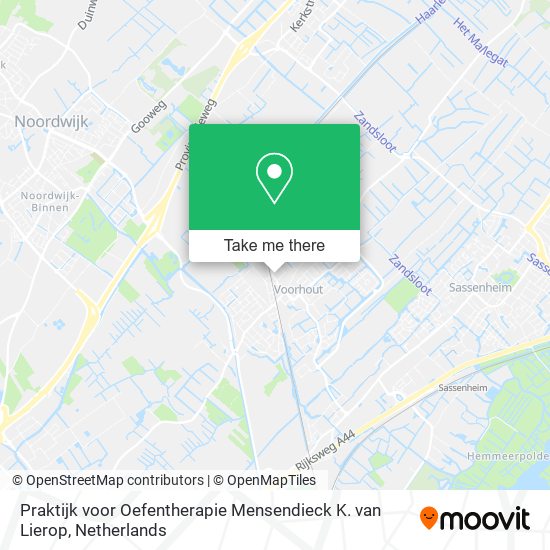 Praktijk voor Oefentherapie Mensendieck K. van Lierop map