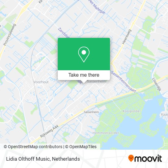 Lidia Olthoff Music map