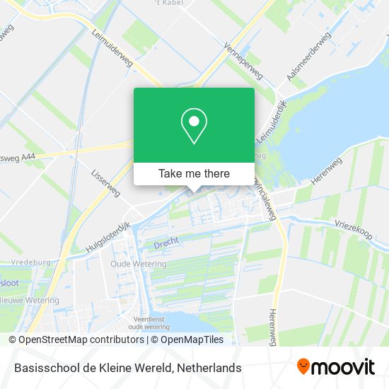 Basisschool de Kleine Wereld map